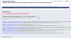 Desktop Screenshot of bergwanderung.net